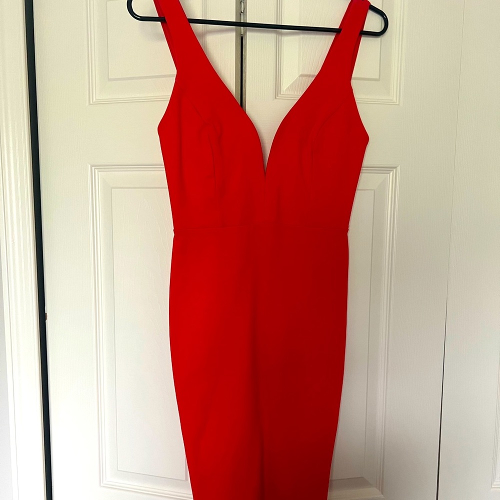 LuLu’s Red Strap Dress